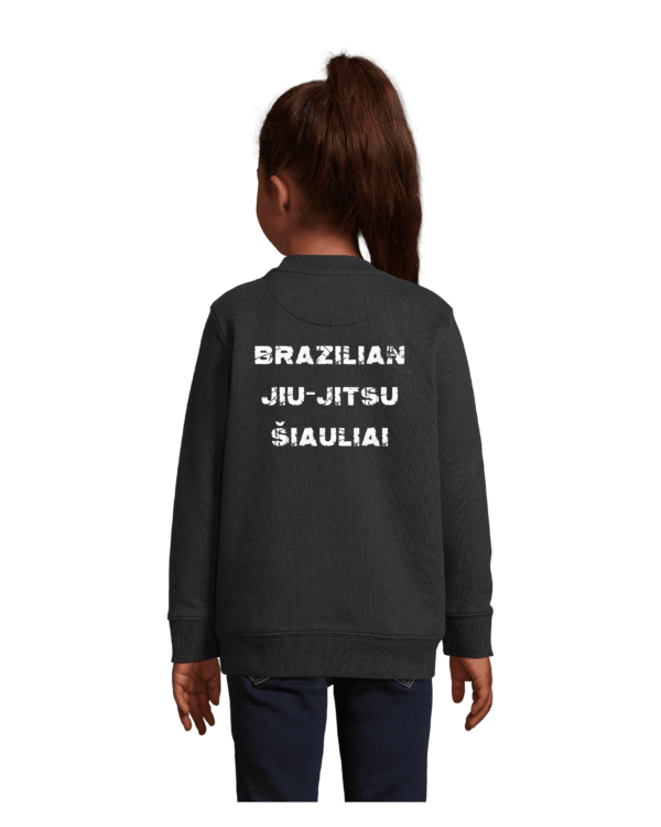 Vaikiškas džemperis su A-Force BJJ Šiauliai logotipu (Juodas)