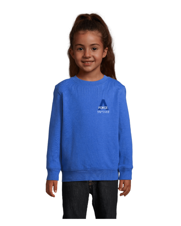 Vaikiškas mėlynas džemperis "Brazilian Jiu-Jitsu Šiauliai"