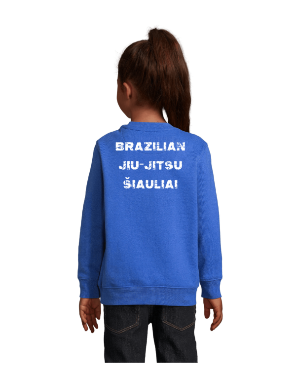 Vaikiškas mėlynas džemperis "Brazilian Jiu-Jitsu Šiauliai"